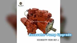 Aktualizacja pompy hydraulicznej koparki K5V80DTP