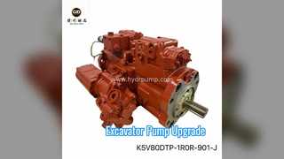 Pompa hydrauliczna koparki K5V80DTP o masie 12-15 ton