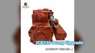Modernizacja pompy hydraulicznej koparki JCB330
