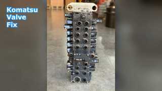 Zawór sterujący koparki Komatsu PC50MR 7231816203